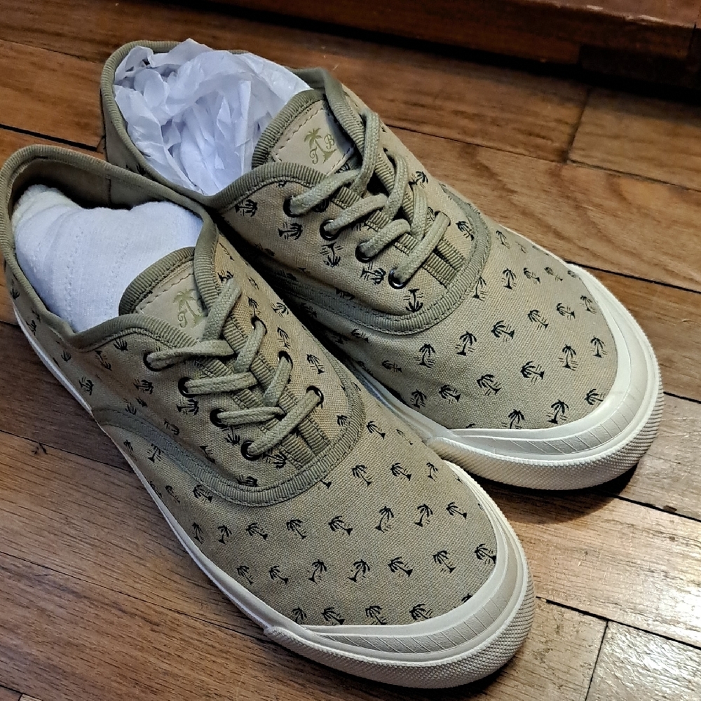 Tommy Bahamas Coconut Point Canvas Sneakers. Men's Size 9. - Picture 6 of 11